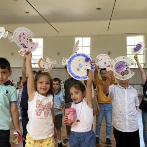 Toddlers Class (0-3yrs): children in this class are supervised by mothers and in that space they play games, read stories from the bible, have snacks and dance together. 